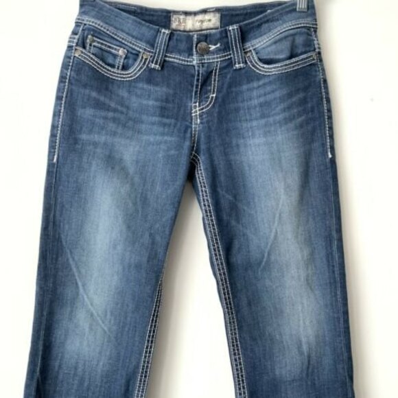 Buckle BKE Jeans Payton Pittsboro Capri Contrast Stitch 27 - Picture 5 of 10